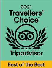 Travellers choice 2021 on Tripadvisor